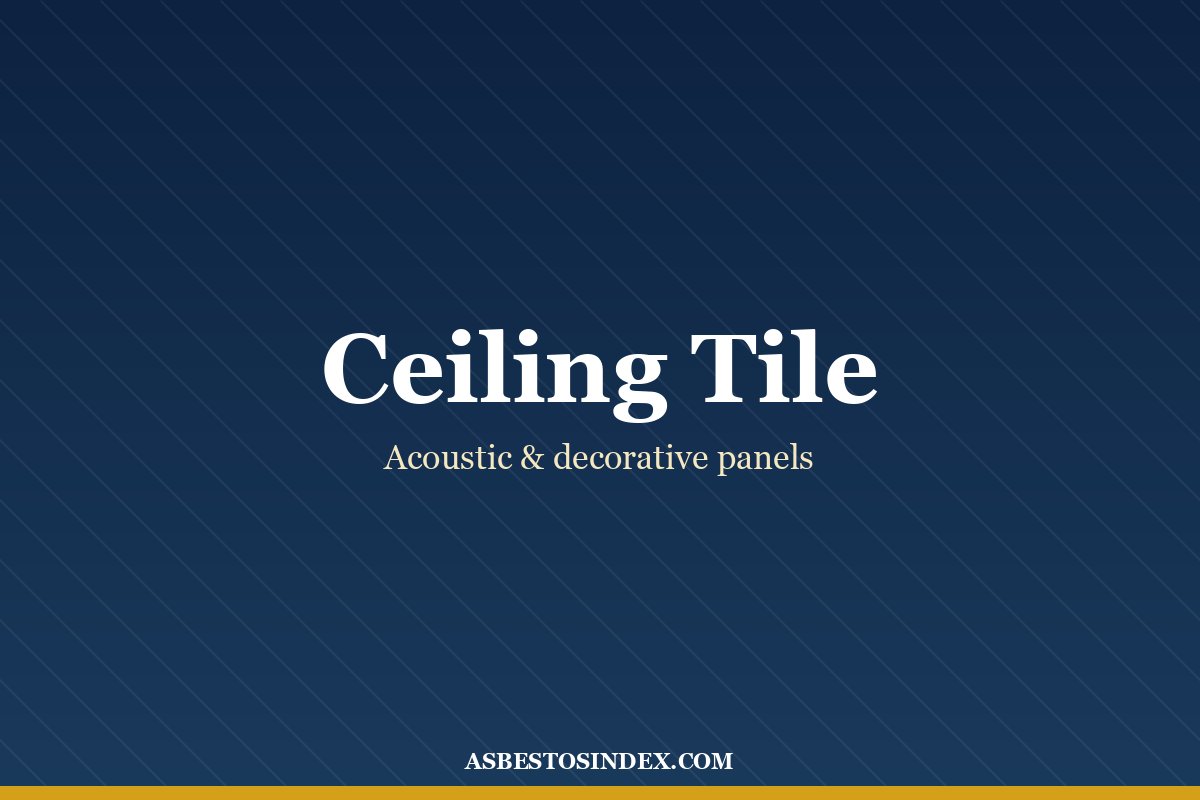 Acousti-Celotex acoustic tile — Celotex Corporation