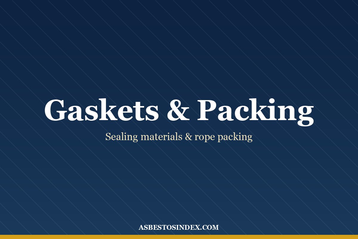 Gaskets & Packing