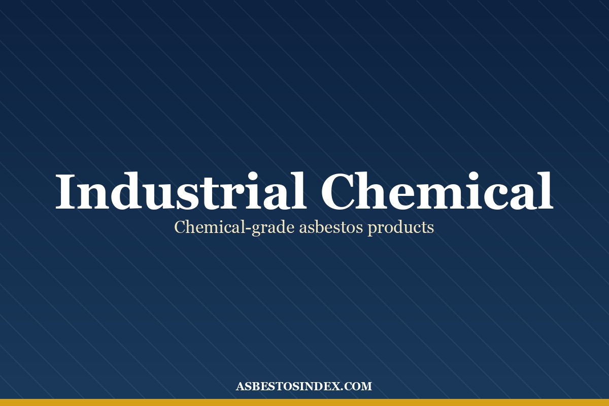 Industrial Chemicals & Talc