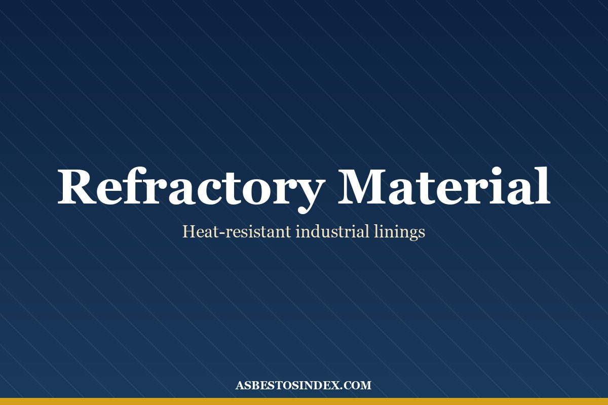 Refractory Materials & Cements