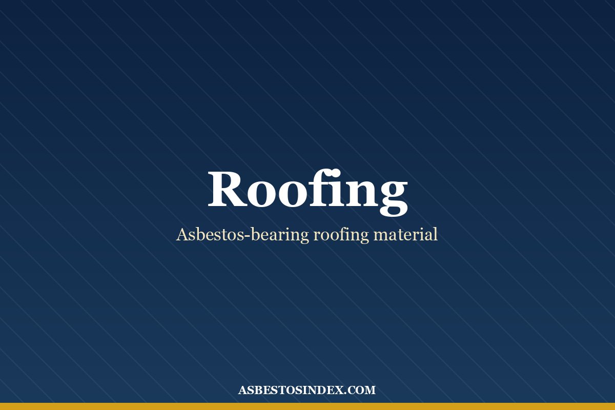 Roofing Materials