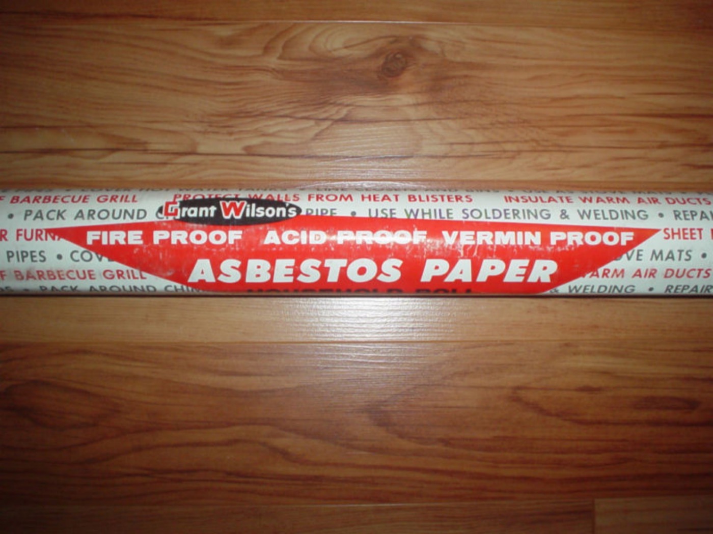 Asbestos paper and tape