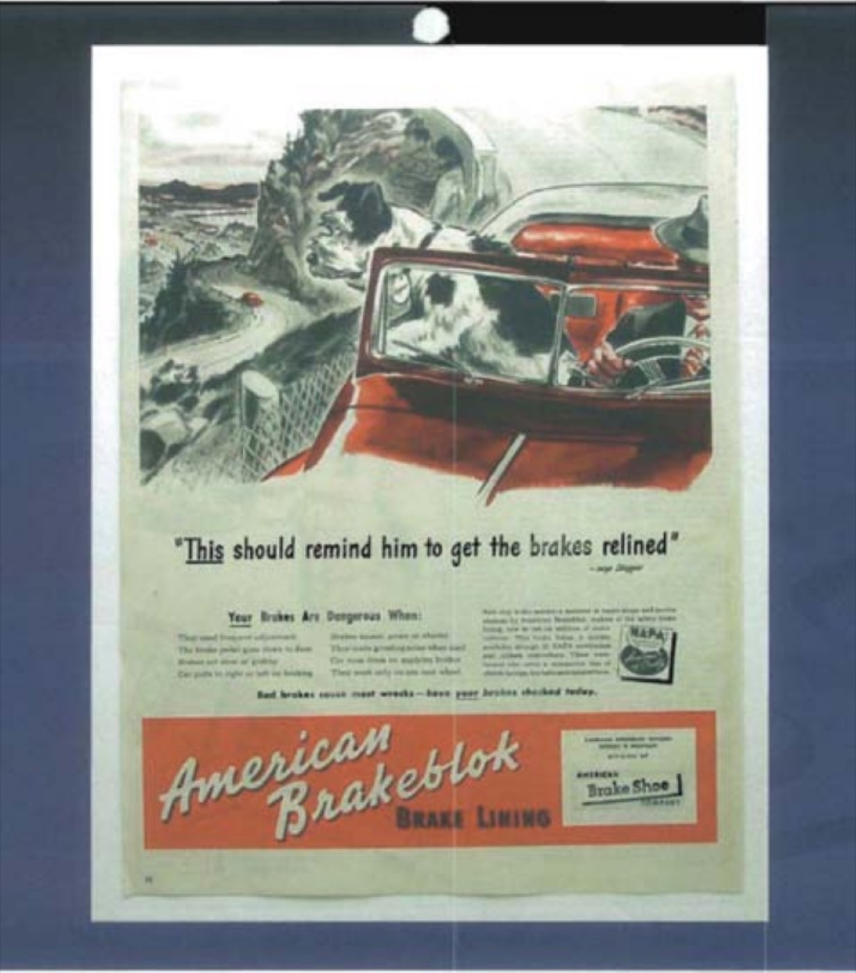 NAPA Rayloc American Brakeblok brake products