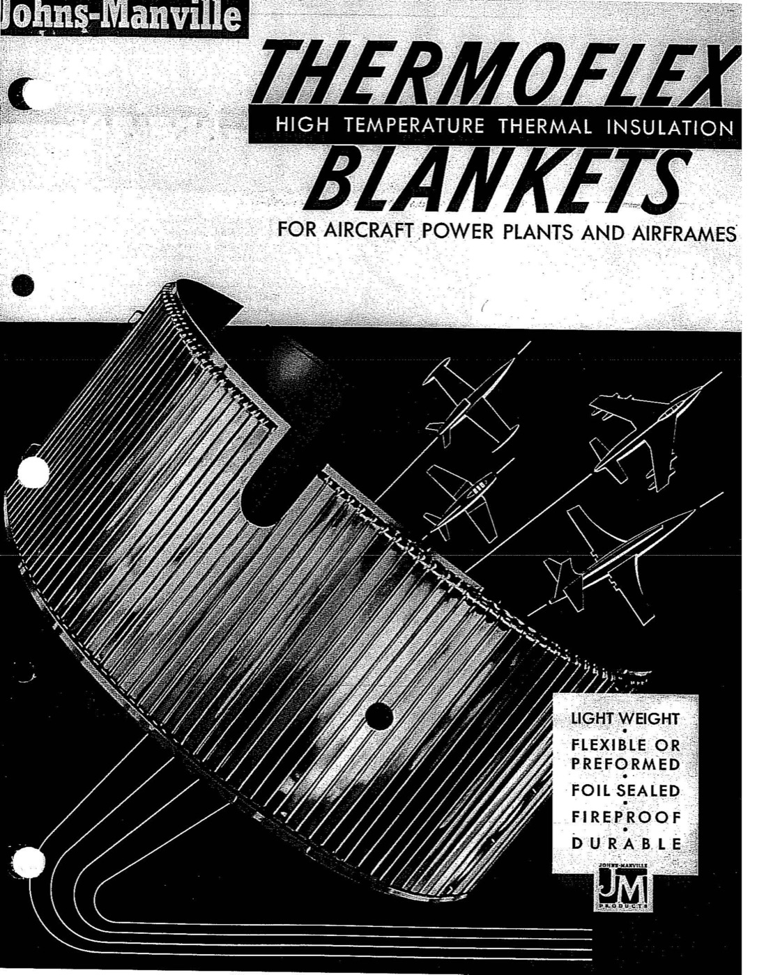 Military aircraft insulation