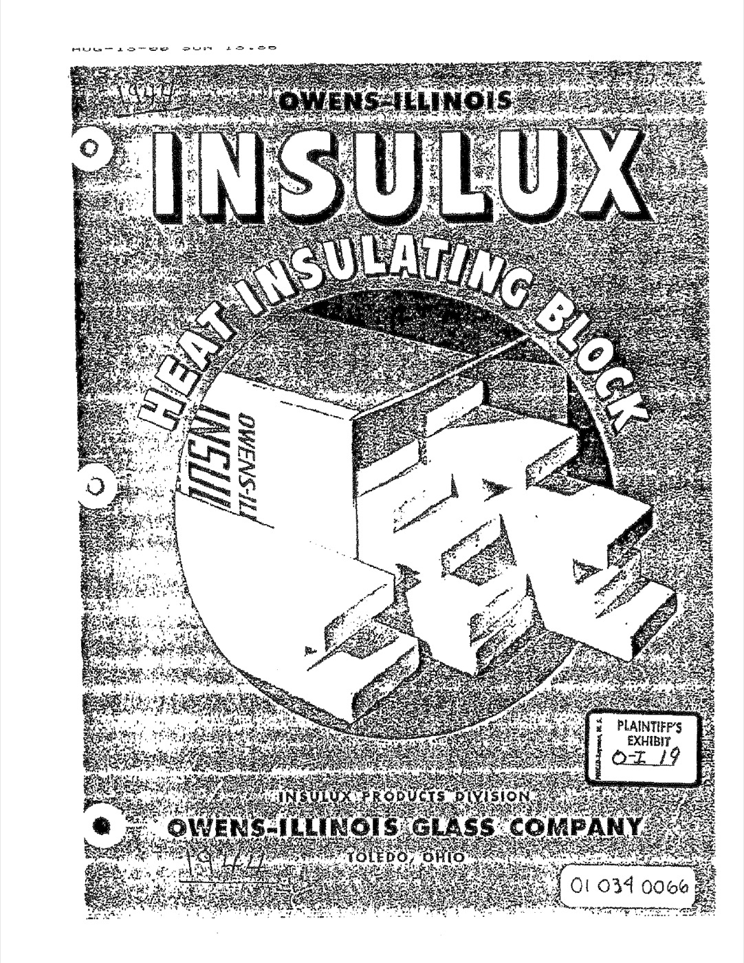 Owens Illinois 1944 Insulux ad