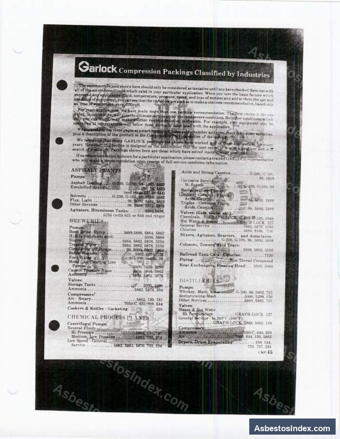 Garlock Sealing Technologies · Documentation — Garlock Sealing Technologies