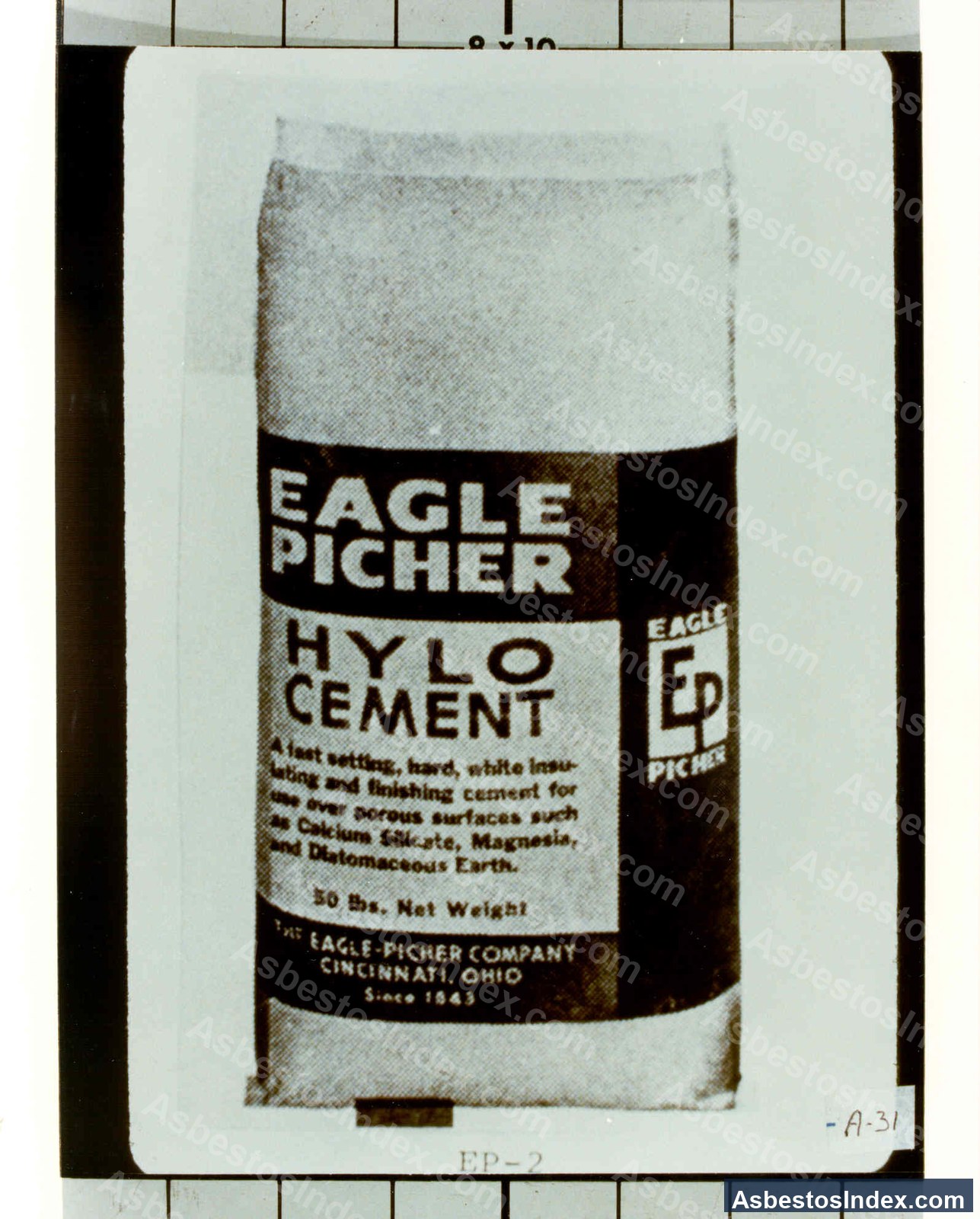 Eagle Picher · Label / Packaging — Eagle Picher