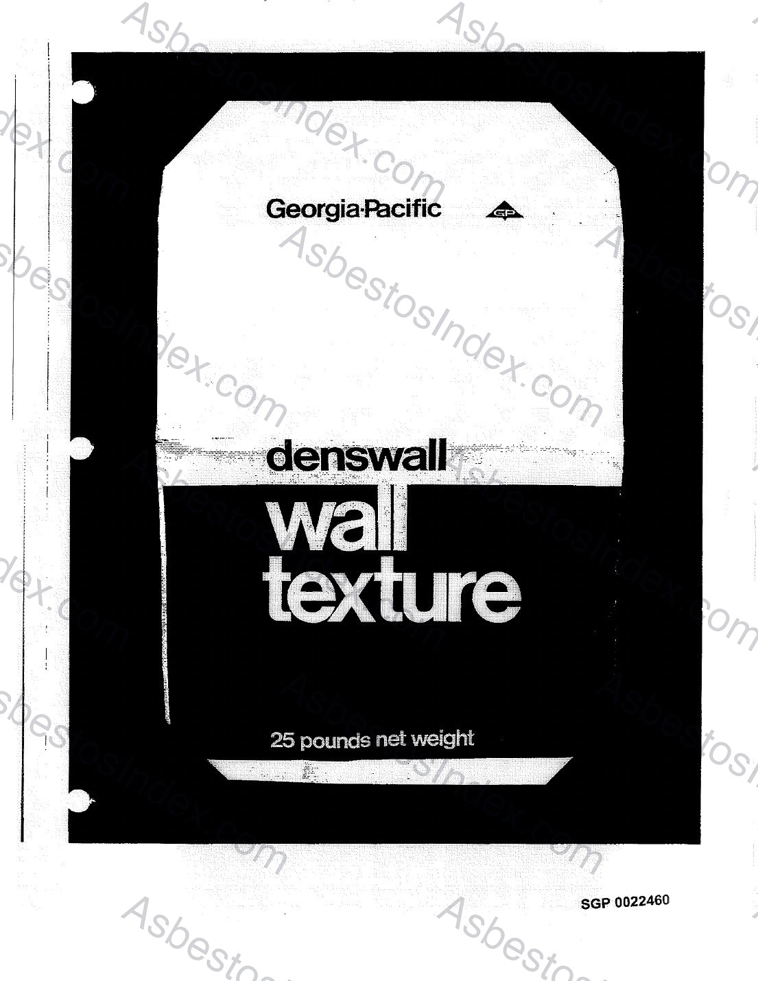 Georgia Pacific · Label / Packaging — Georgia Pacific